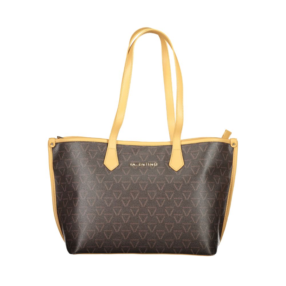 Sac à main recyclé brun