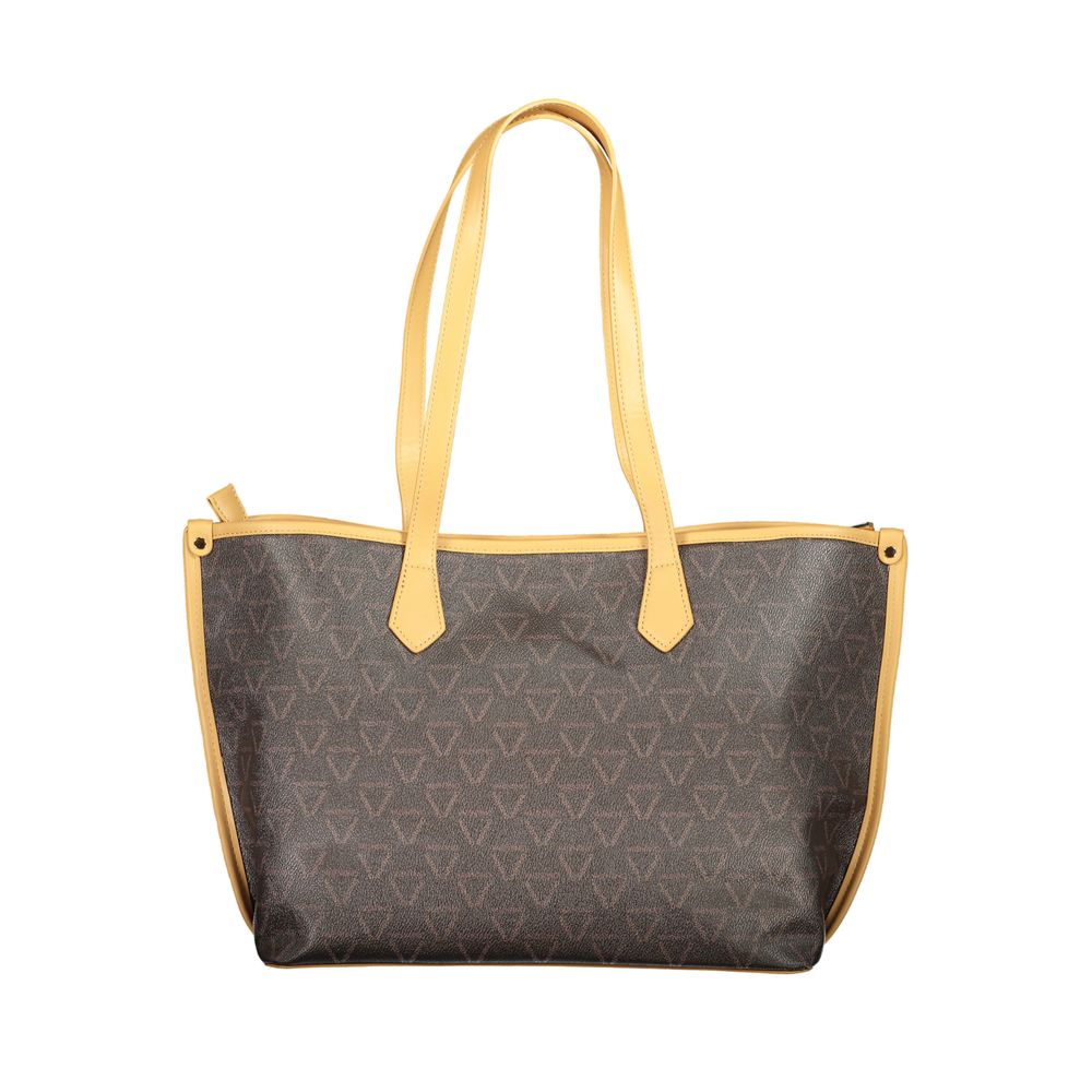 Sac à main recyclé brun