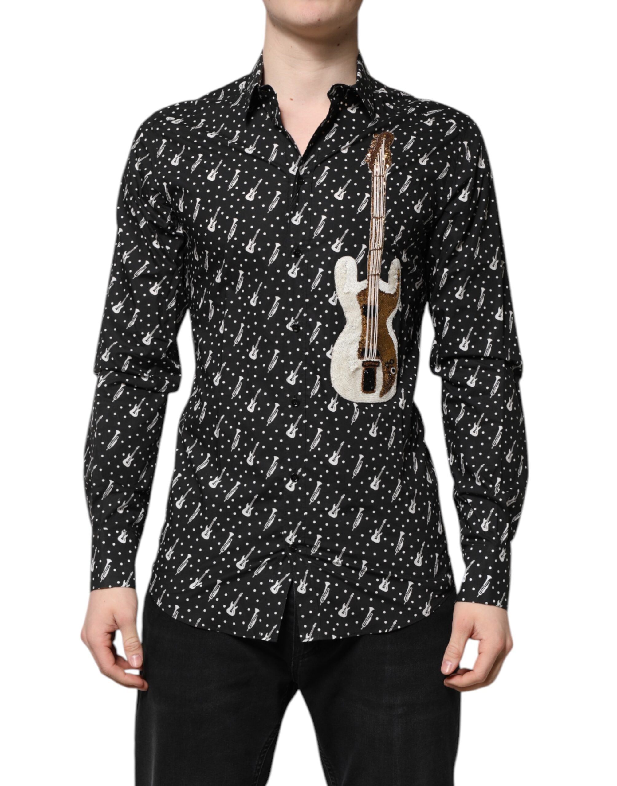 Chemise Dolce & Gabbana GOLD noire