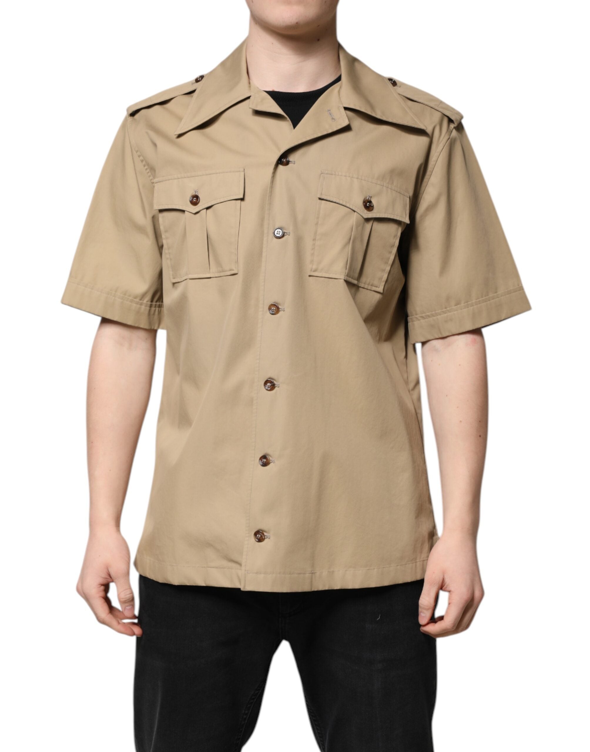 Chemise Dolce & Gabbana marron
