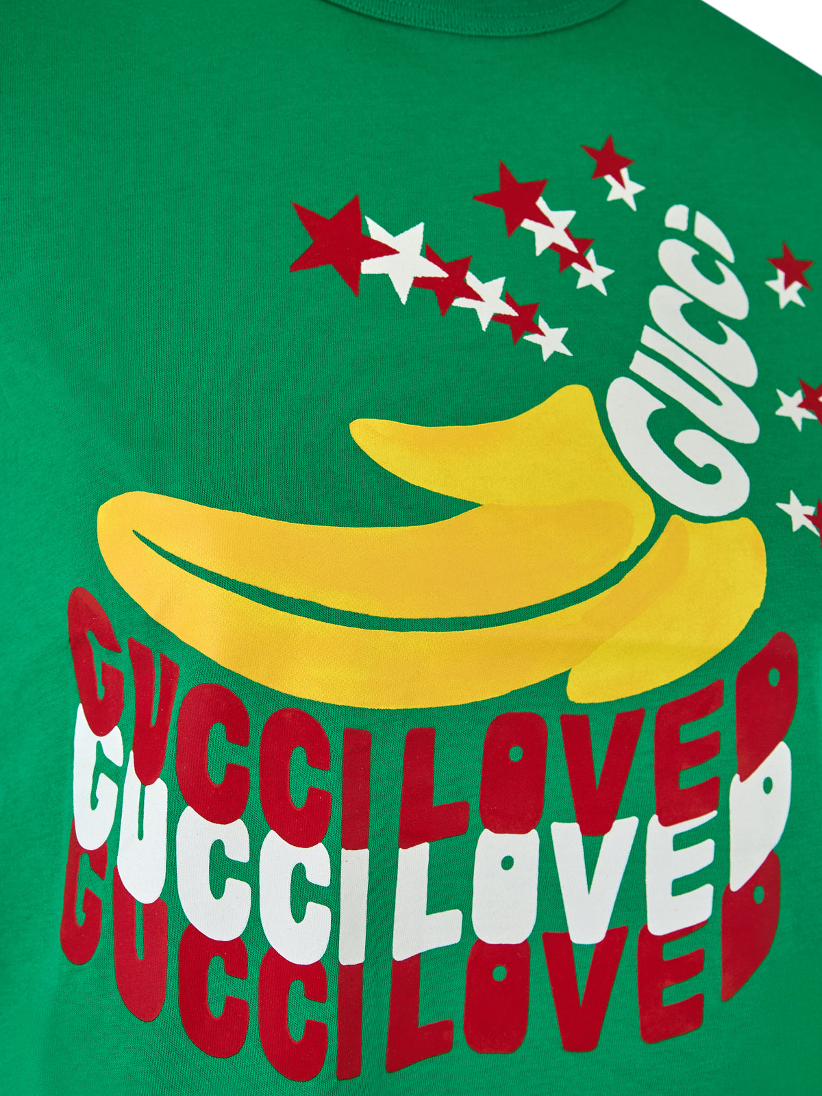 T-shirt Gucci logo vert