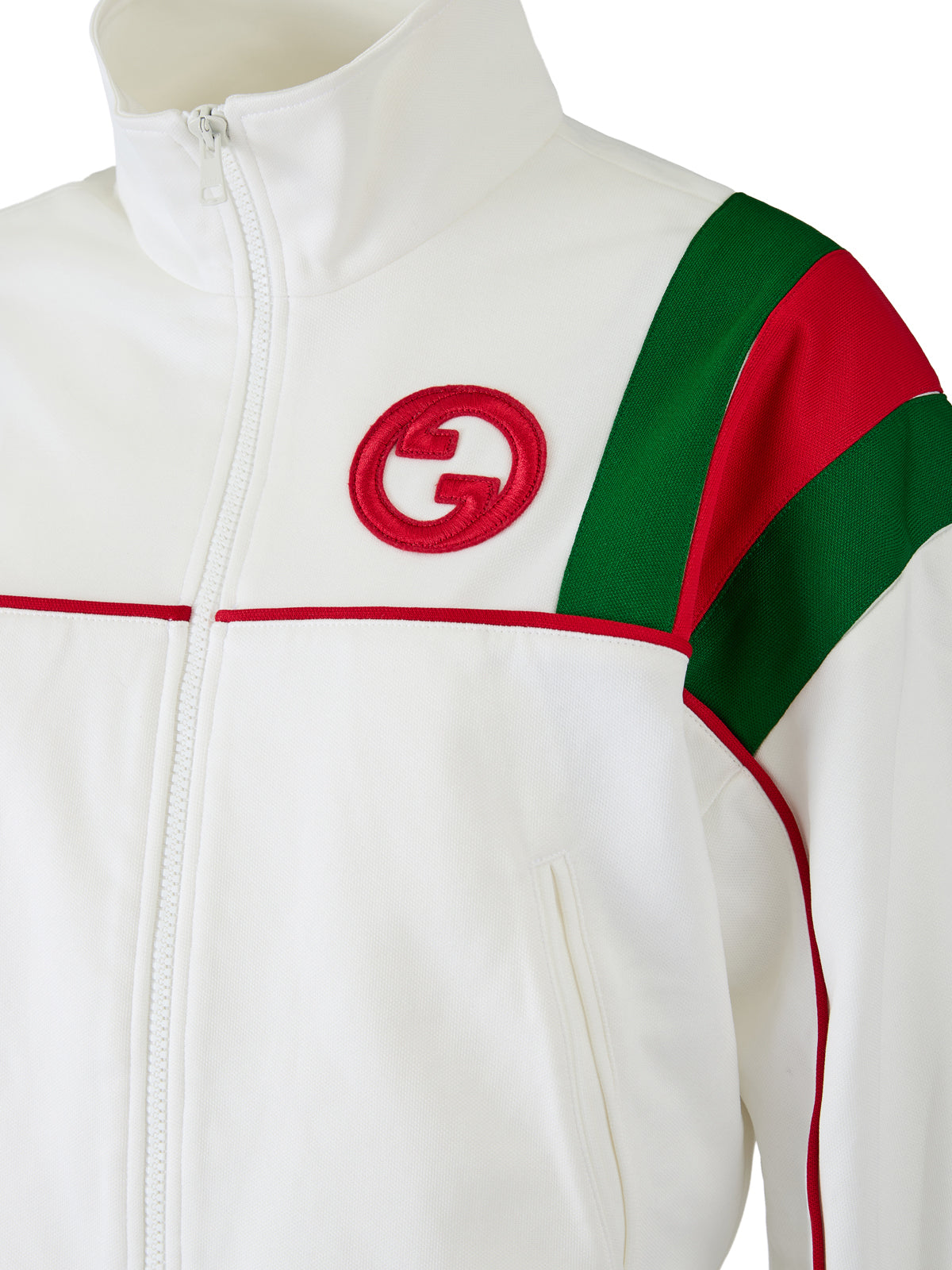 Sweatshirt Gucci logo blanc
