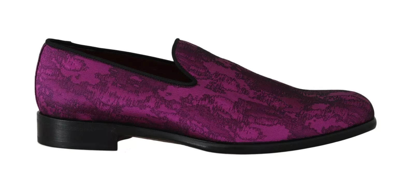 Loafers Dolce & Gabbana violets et noirs