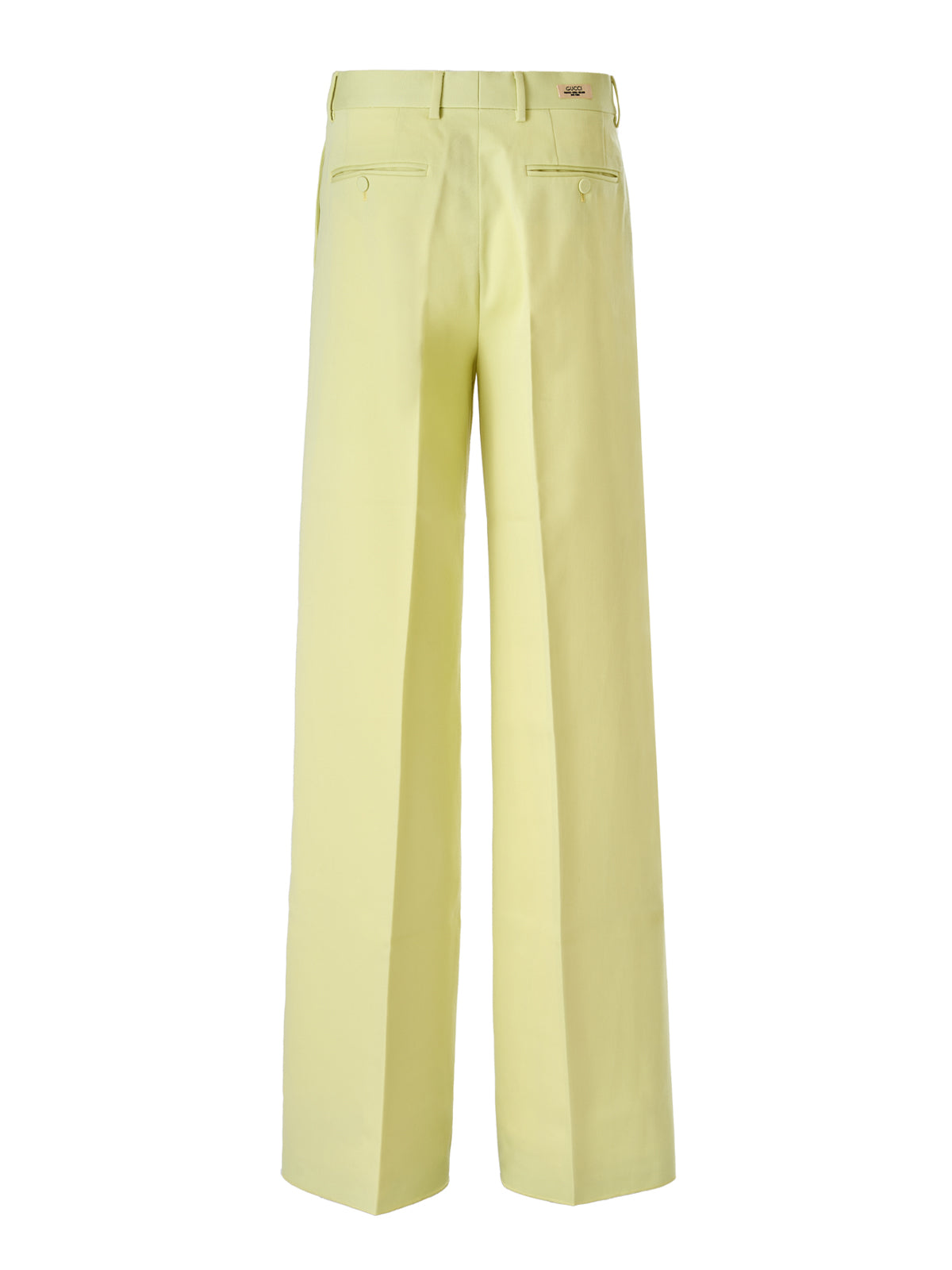 Pantalons Gucci Casual jaunes lime