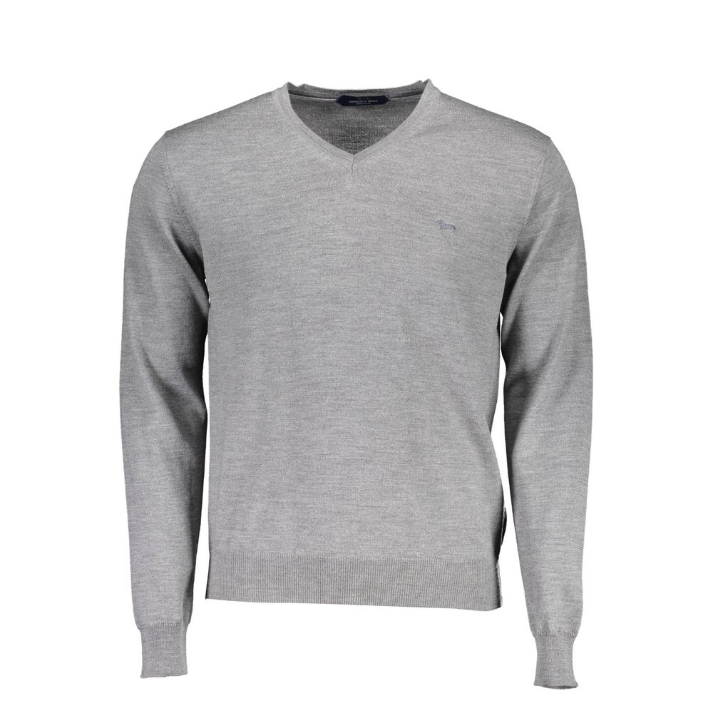 Pull Harmont & Blaine col en V gris