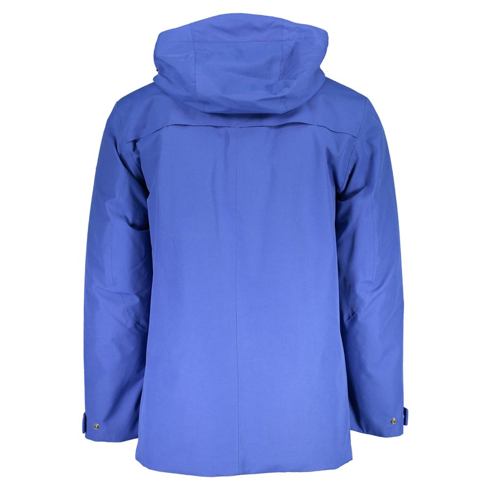 Veste gant trench bleu