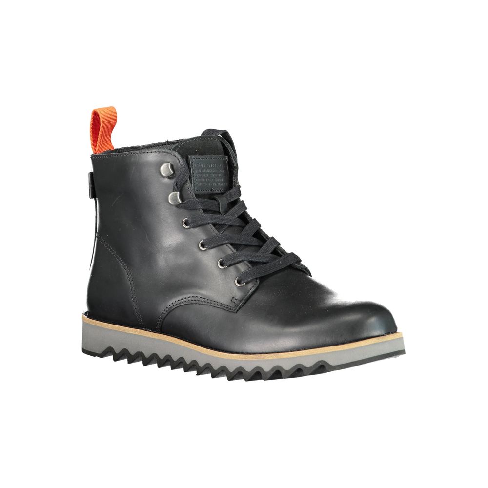 Bottines Levi's en cuir noires