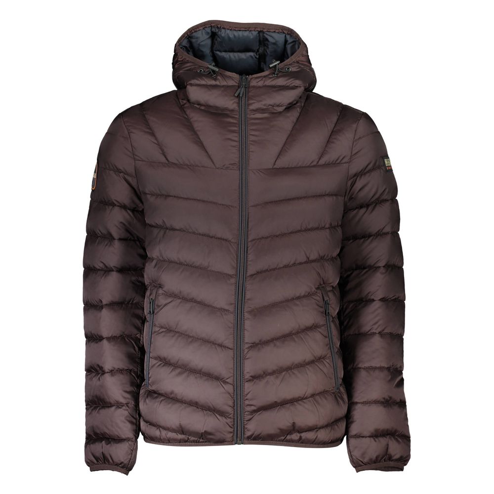 Veste Napapijri à capuche brune