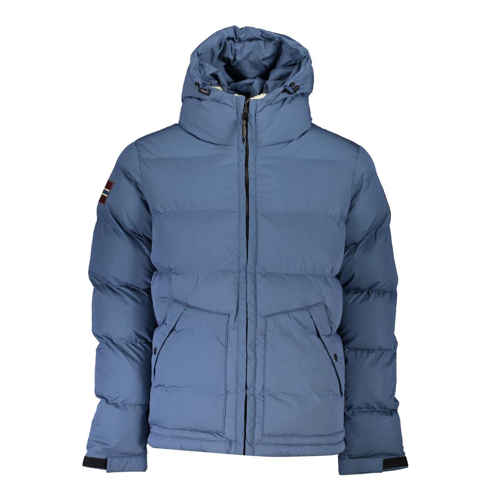 Veste Napapijri à capuche bleue
