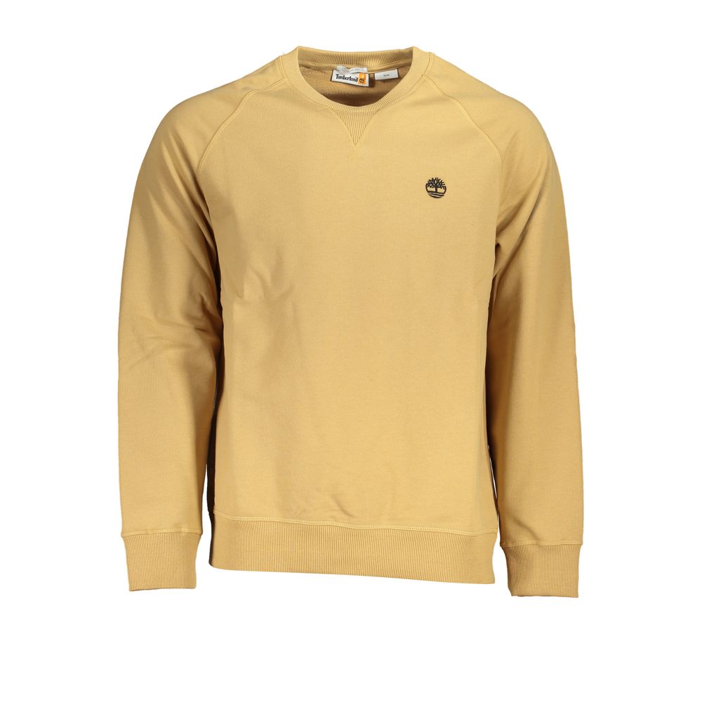 Sweatshirt Timberland brodé beige