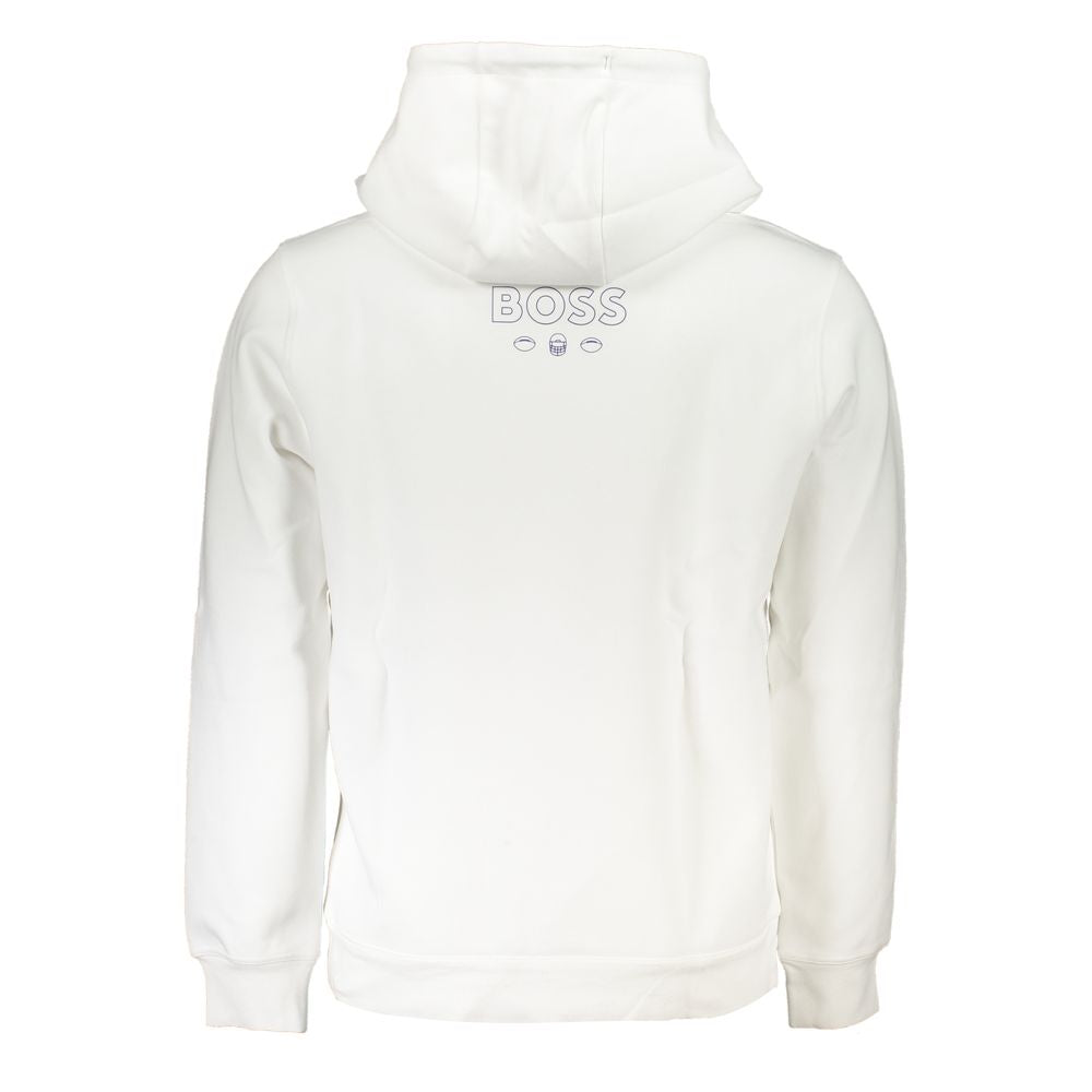 Sweatshirt Hugo Boss avec capuche blanc