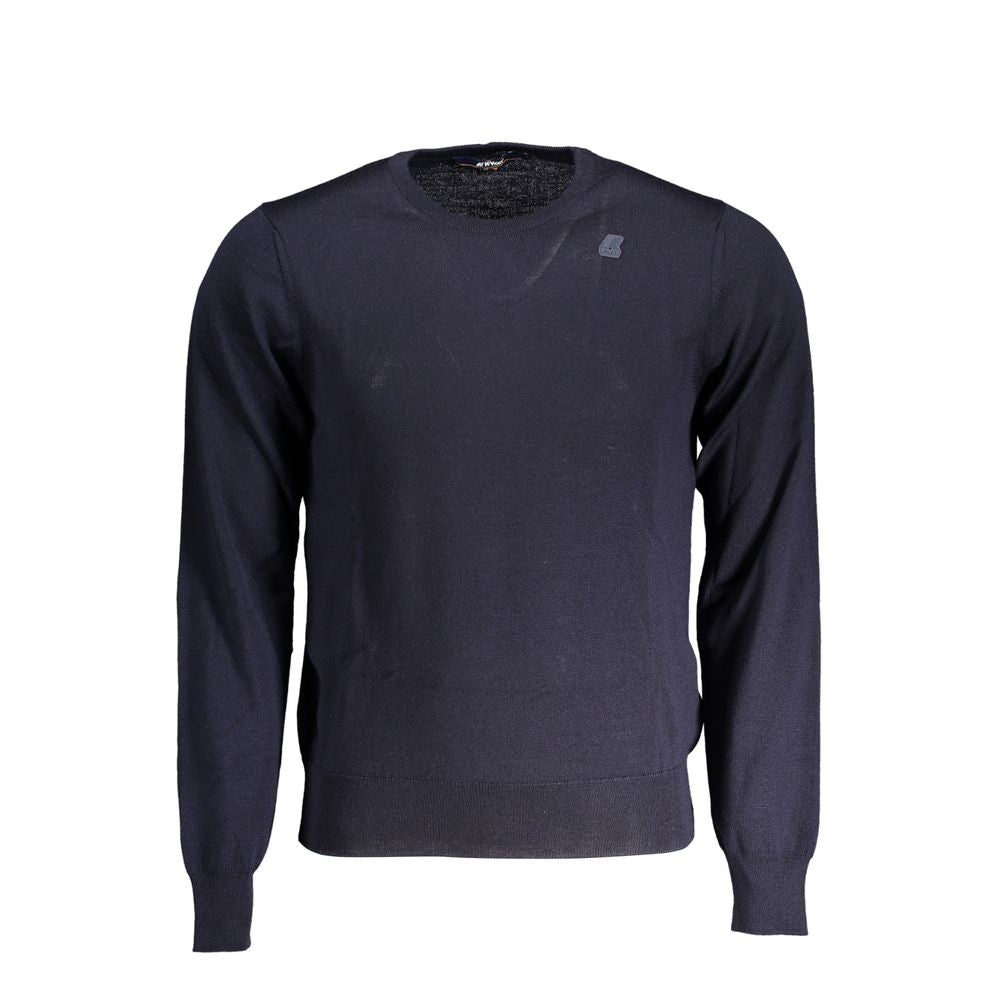 Pull bleu avec logo