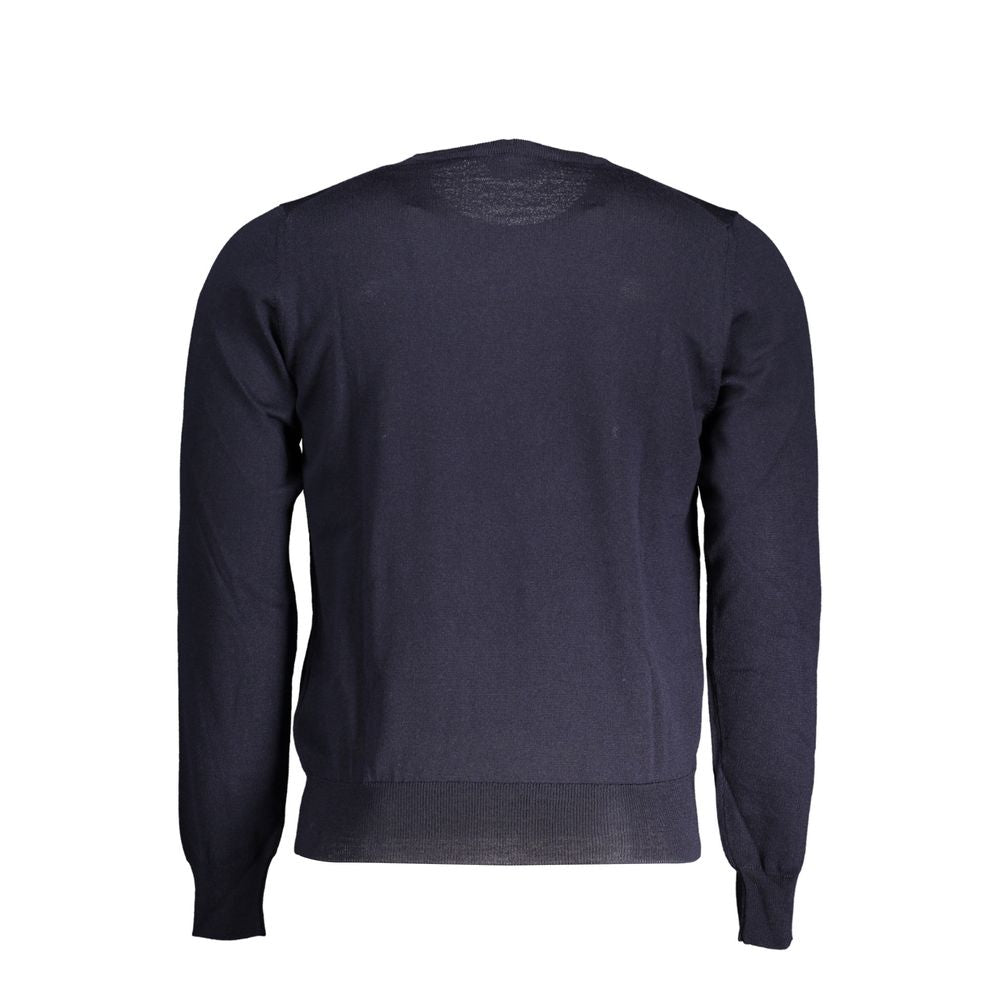 Pull bleu avec logo