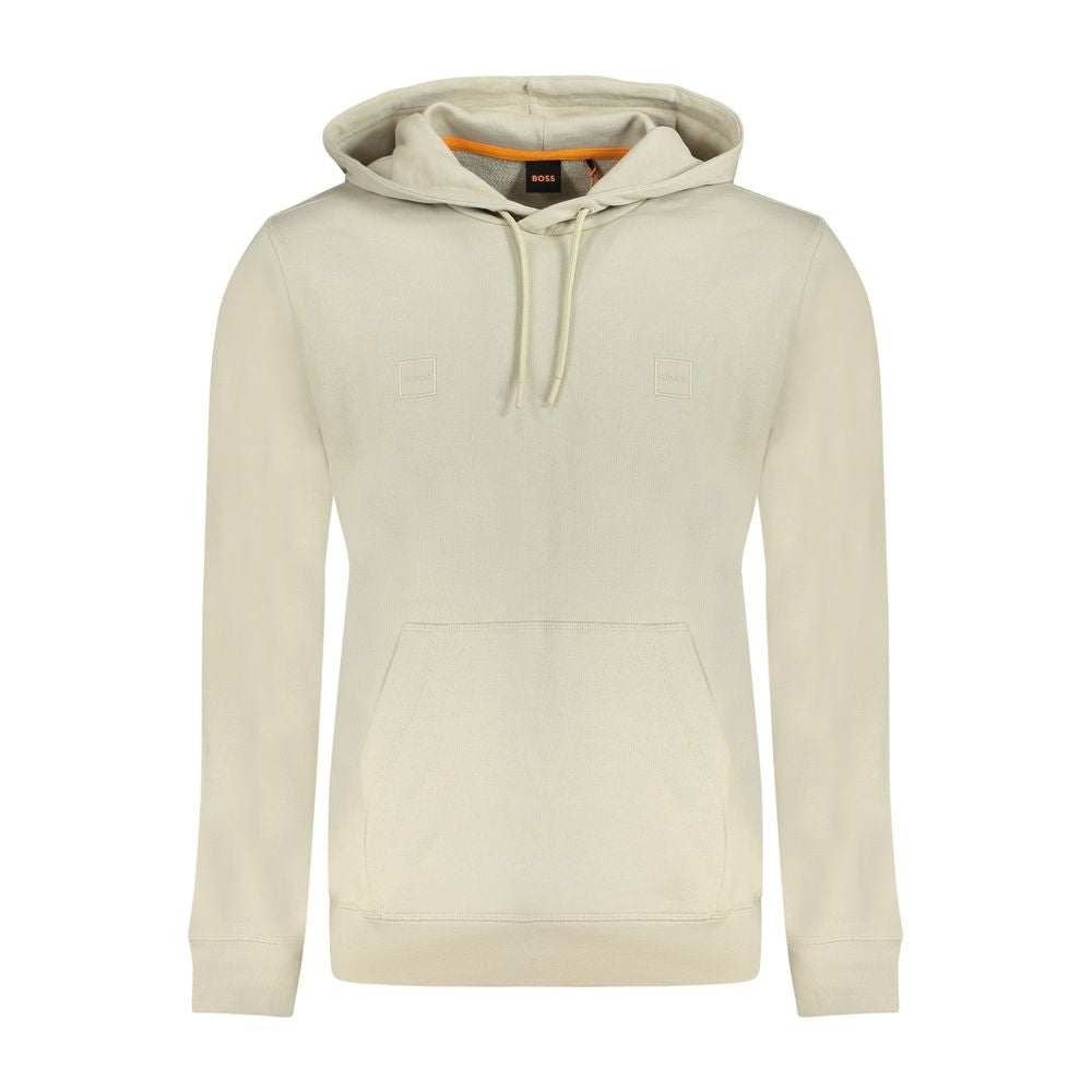Sweat à capuche Hugo Boss beige