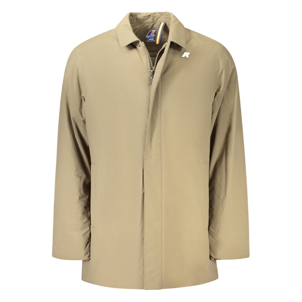 Veste K-WAY long sleeve marron