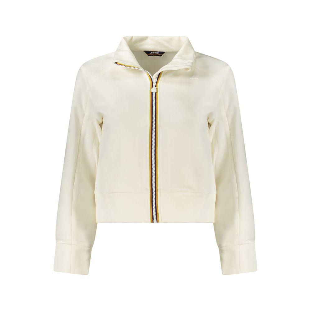 Sweatshirt White blanc avec détails blancs