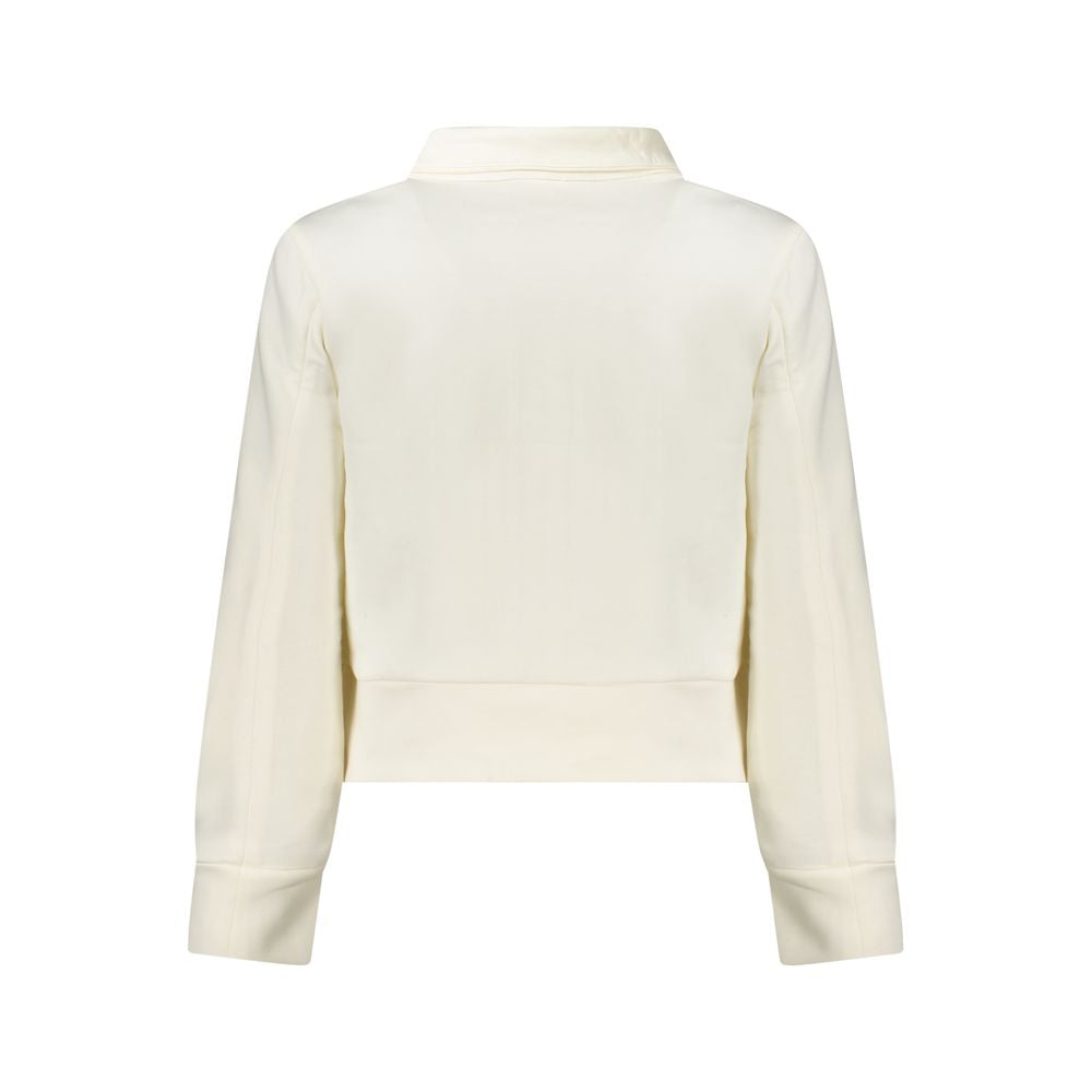 Sweatshirt White blanc avec détails blancs