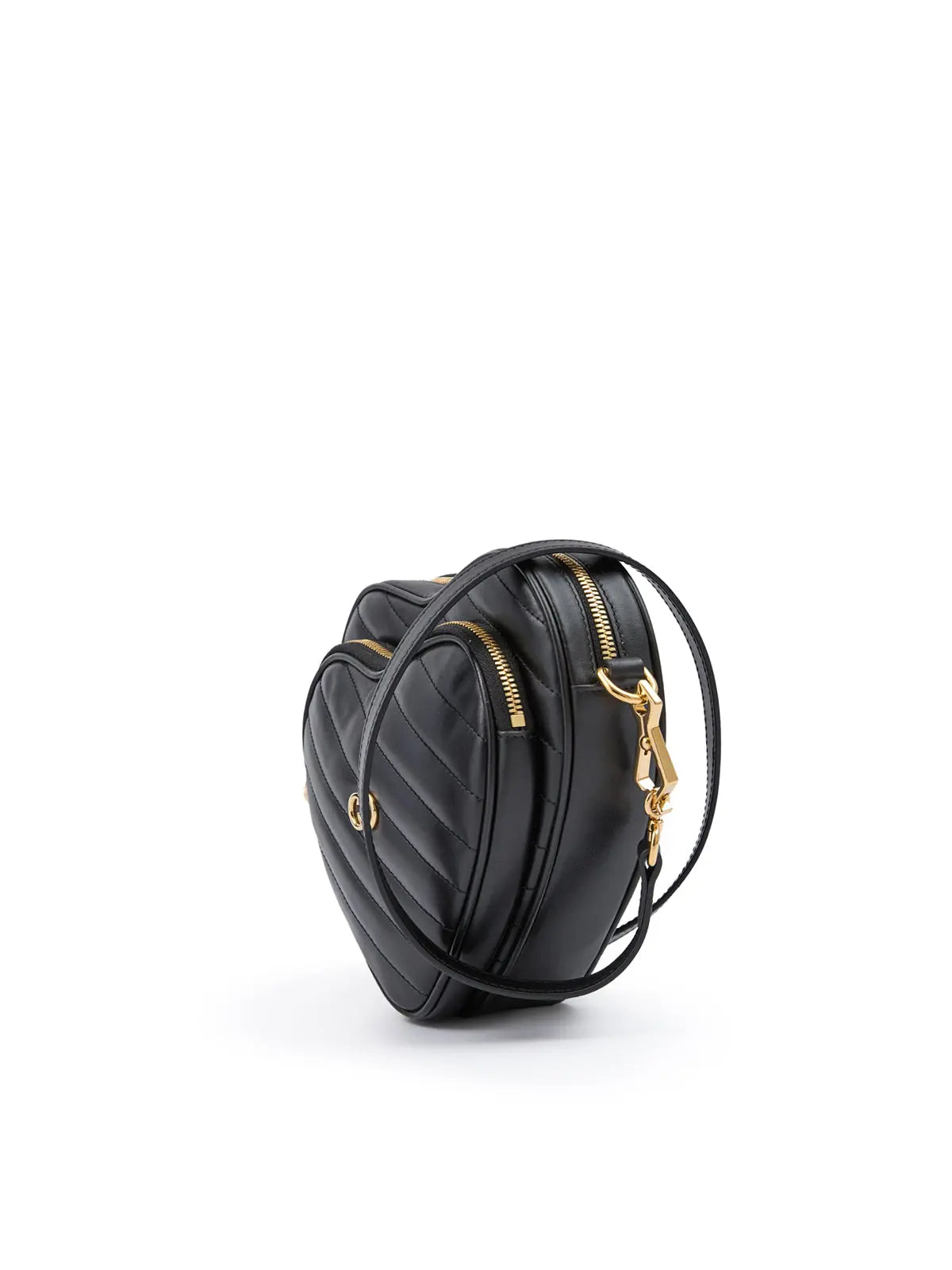 Sac crossbody Gucci Mini Heart noir Gucci