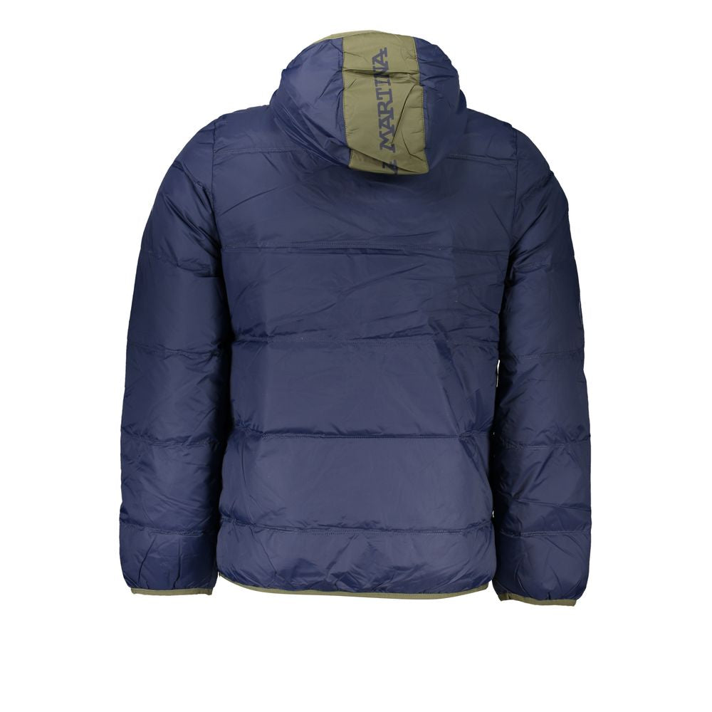 Veste La Martina à capuche bleue