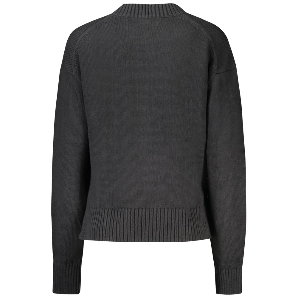 Pull Calvin Klein à col haut noir