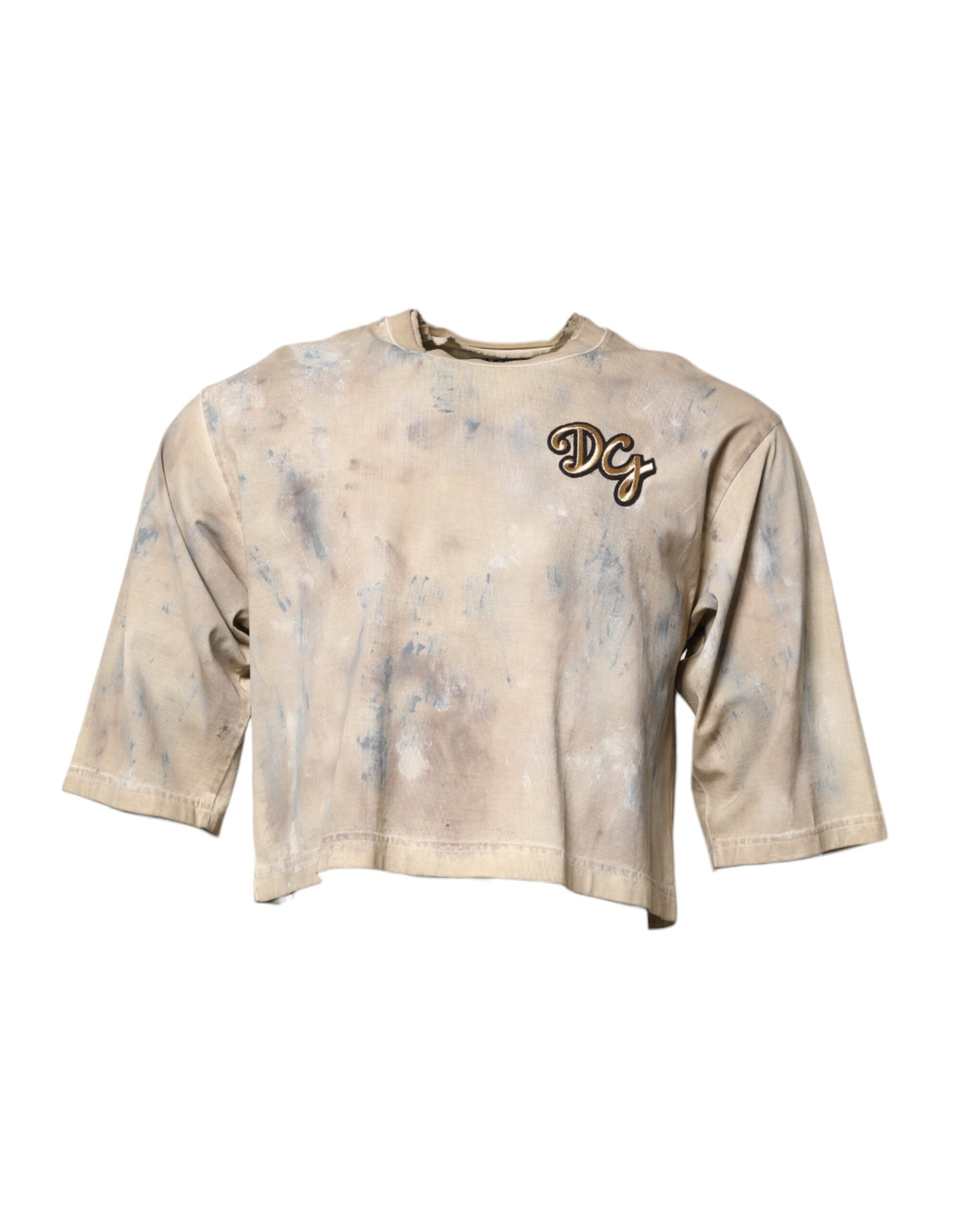 T-shirt Dolce & Gabbana beige tie-dye