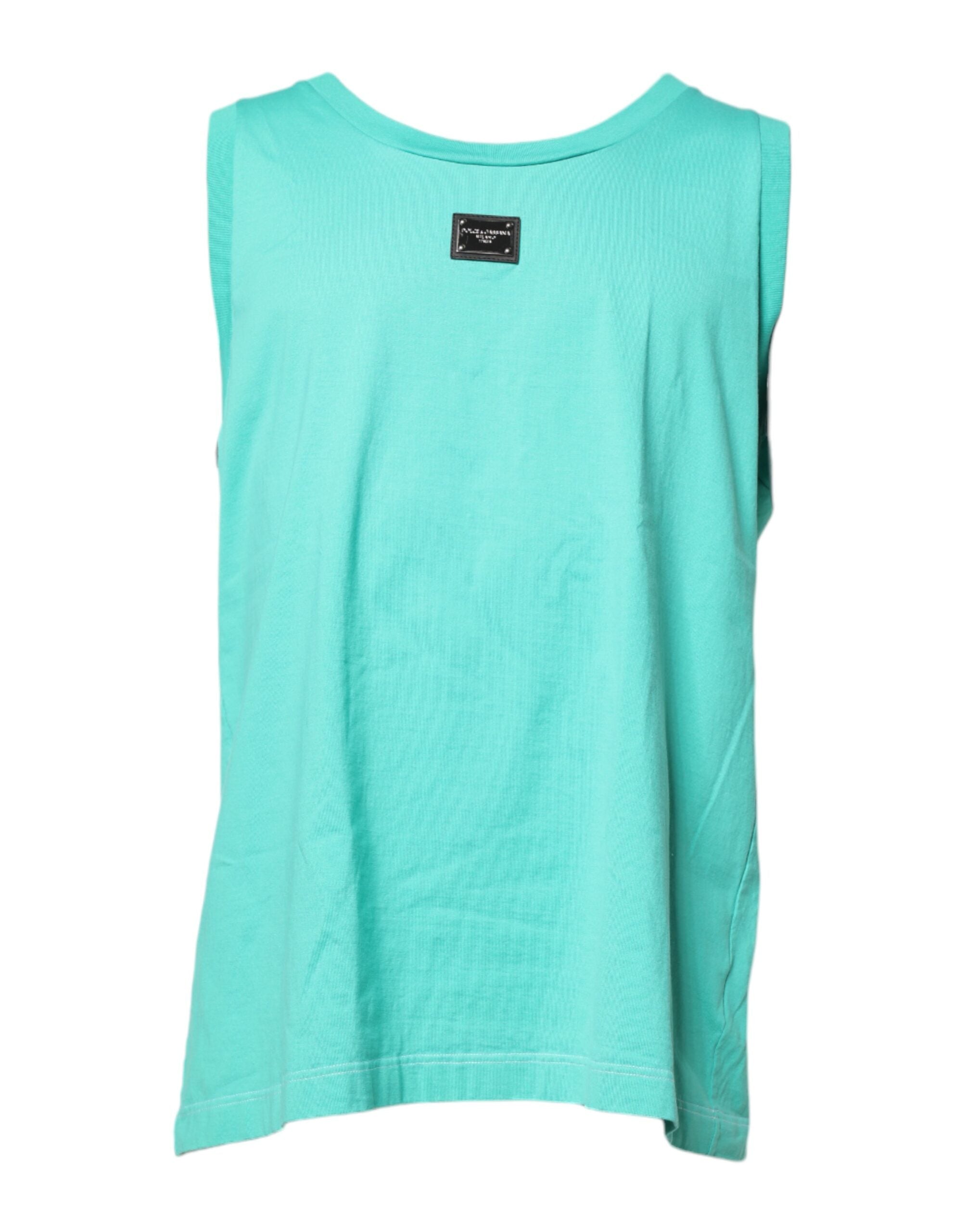T-shirt Dolce & Gabbana mint vert