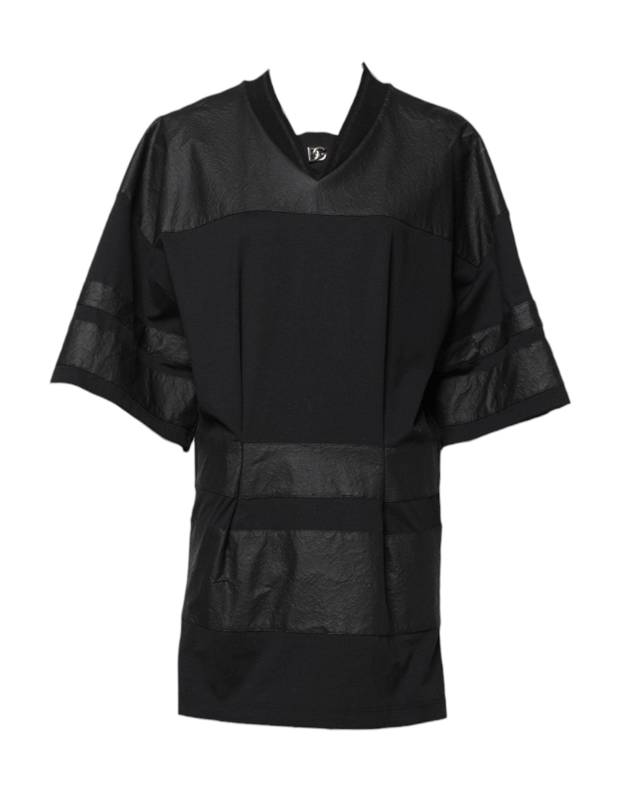 T-shirt Dolce & Gabbana V-neck noir