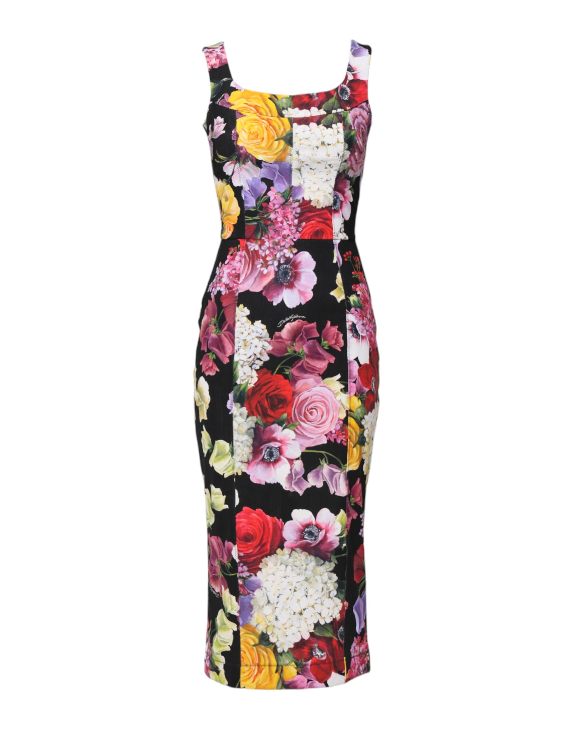 Robe sheath Dolce & Gabbana multicolore