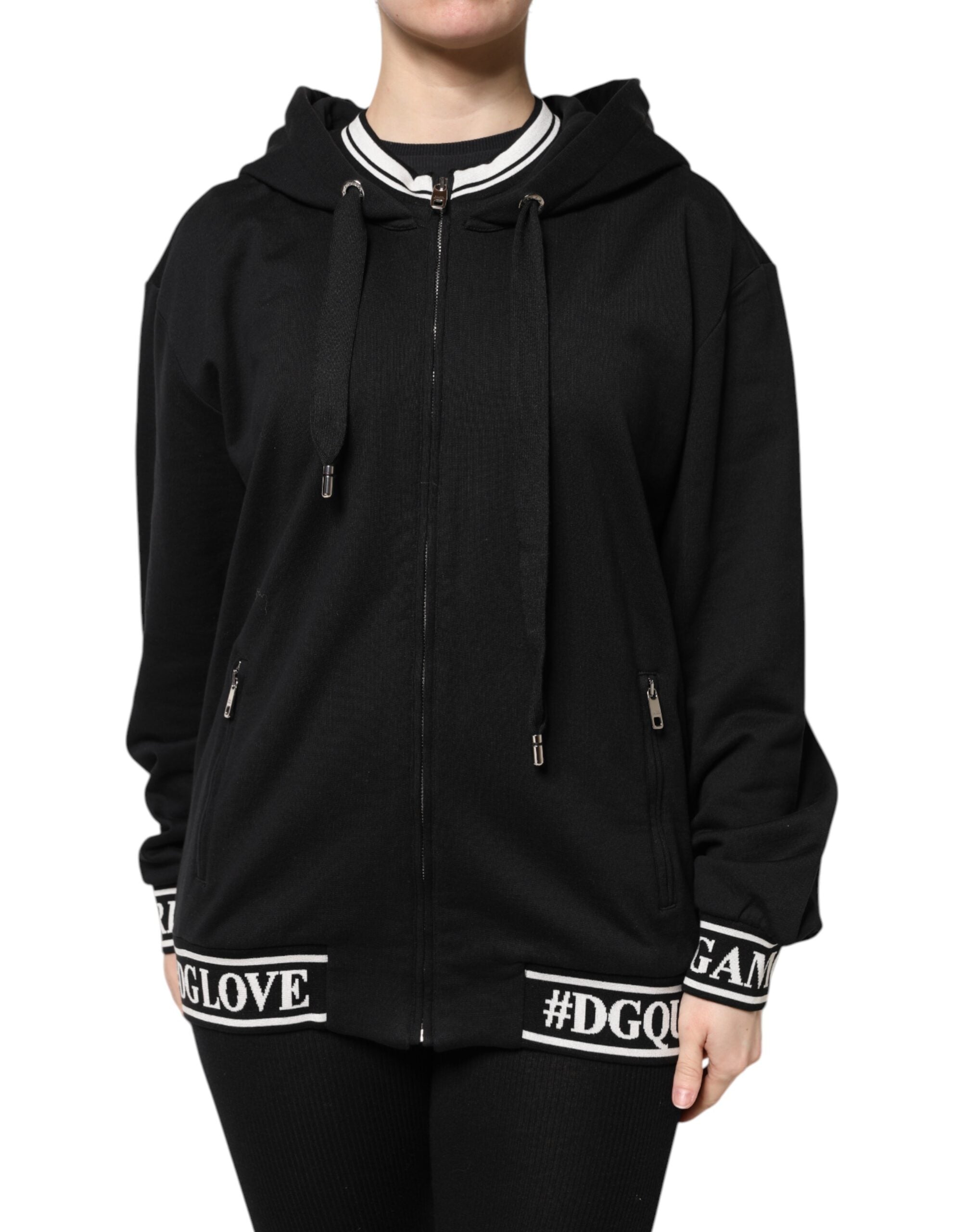 Sweat à capuche Dolce & Gabbana noir