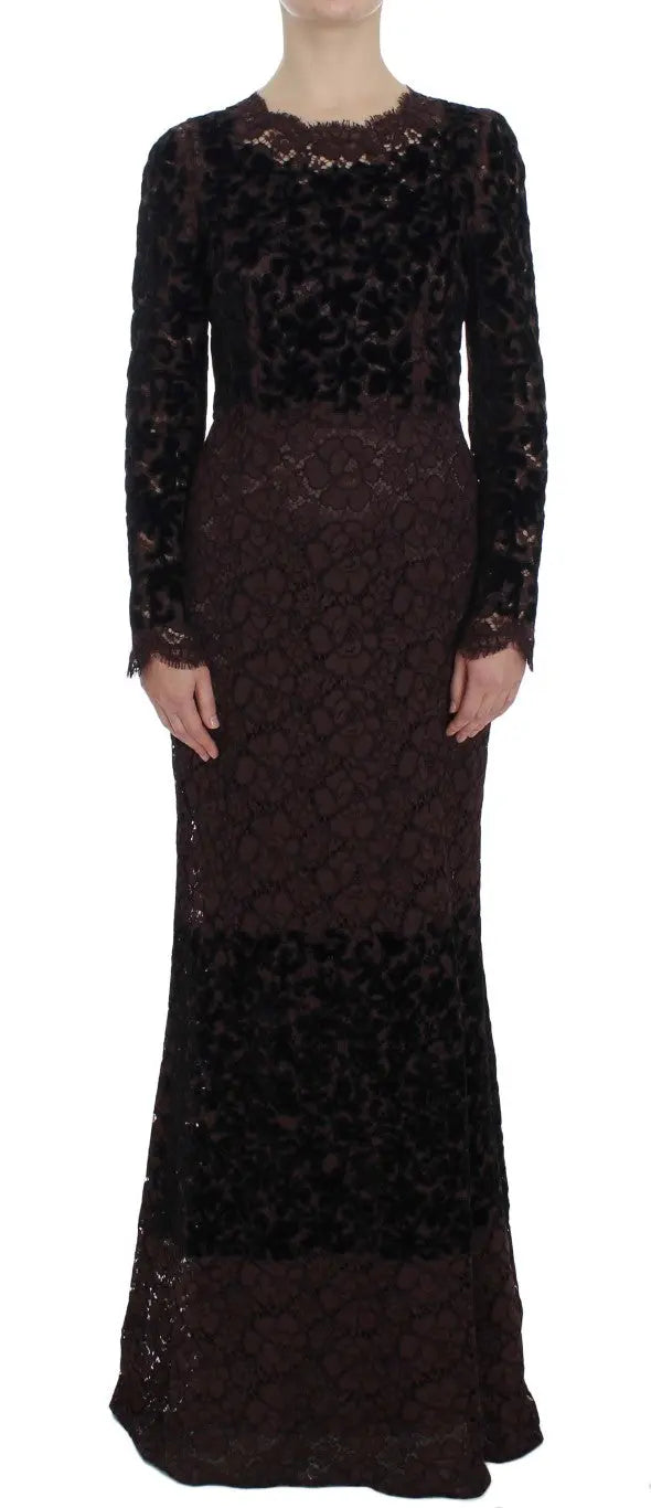 Robe Dolce & Gabbana Bodycon violette Dolce & Gabbana