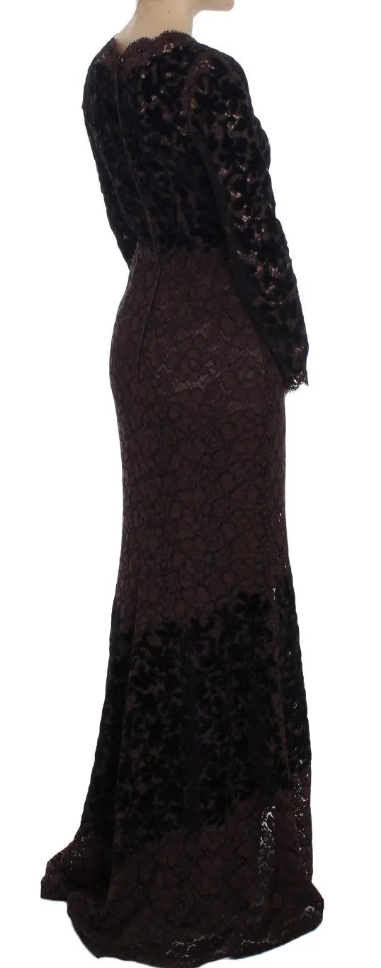 Robe Dolce & Gabbana Bodycon violette Dolce & Gabbana