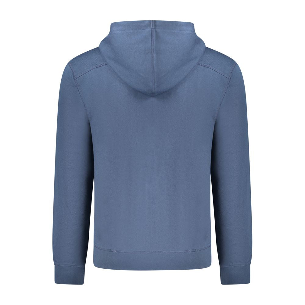 Sweat à capuche bleu