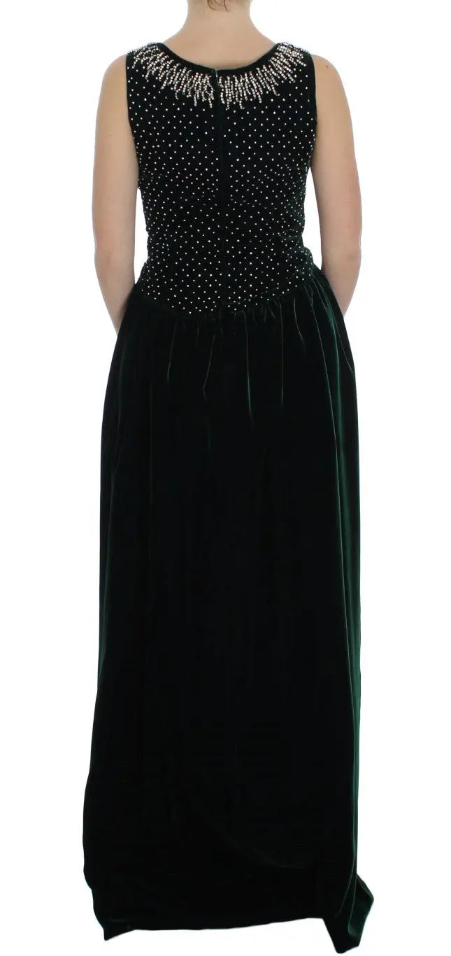 Robe Dolce & Gabbana maxi vert Dolce & Gabbana