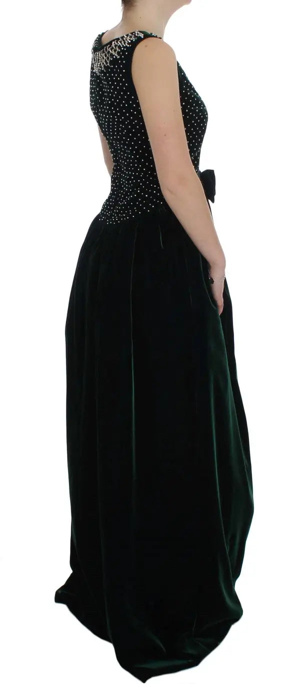 Robe Dolce & Gabbana maxi vert Dolce & Gabbana