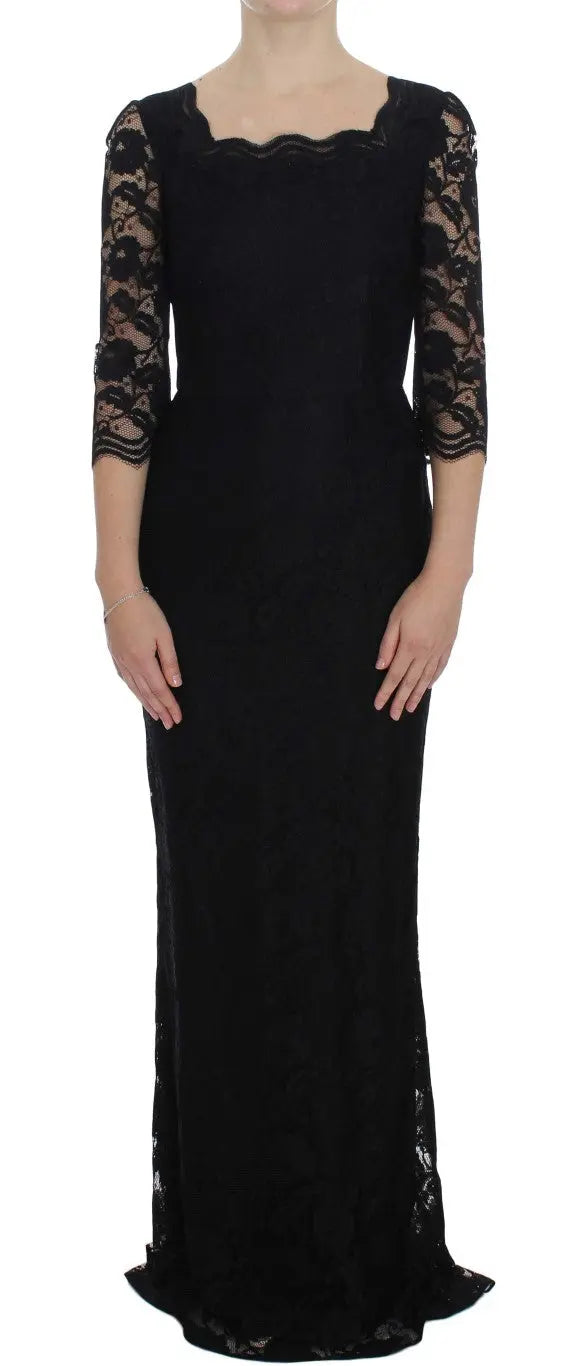 Robe maxi Dolce & Gabbana noire Dolce & Gabbana