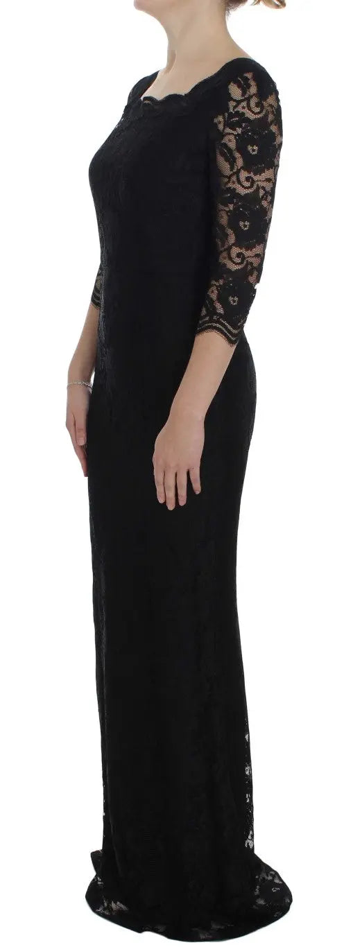 Robe maxi Dolce & Gabbana noire Dolce & Gabbana