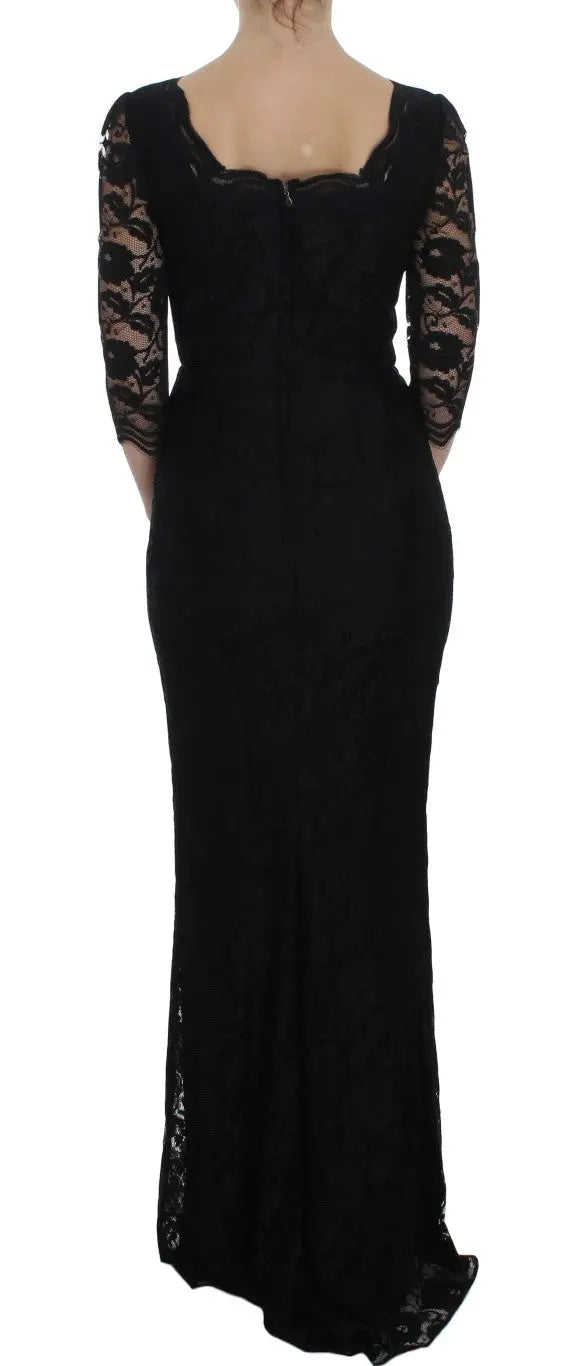 Robe maxi Dolce & Gabbana noire Dolce & Gabbana