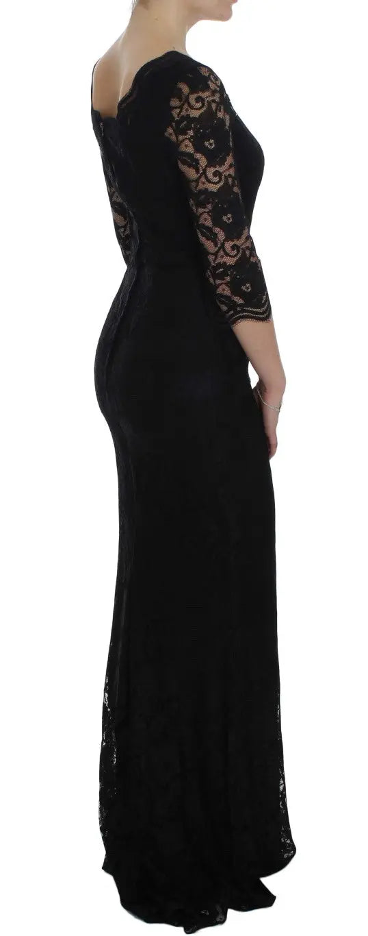 Robe maxi Dolce & Gabbana noire Dolce & Gabbana