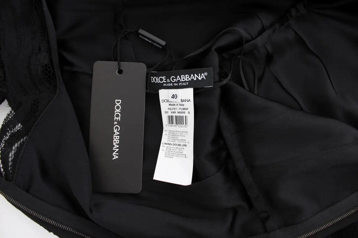 Robe maxi Dolce & Gabbana noire Dolce & Gabbana