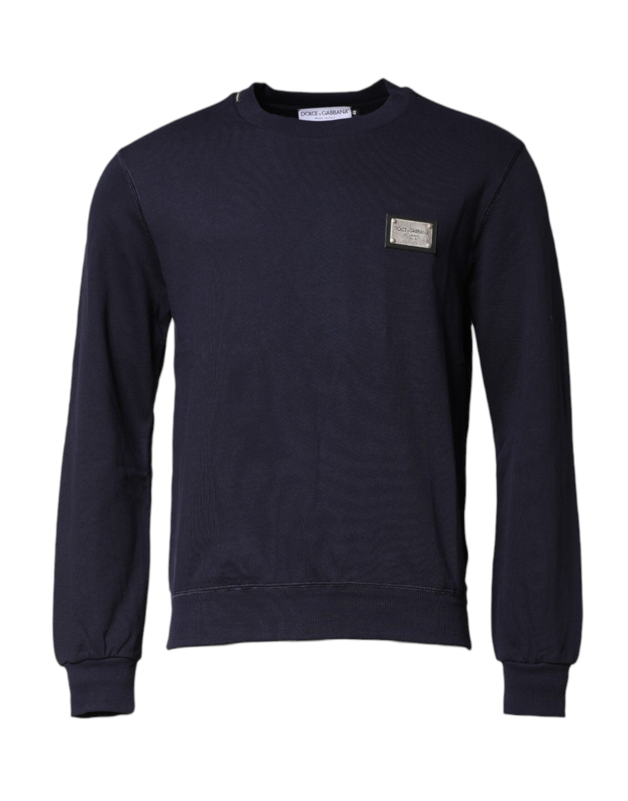 Pull Dolce & Gabbana Crew neck bleu foncé
