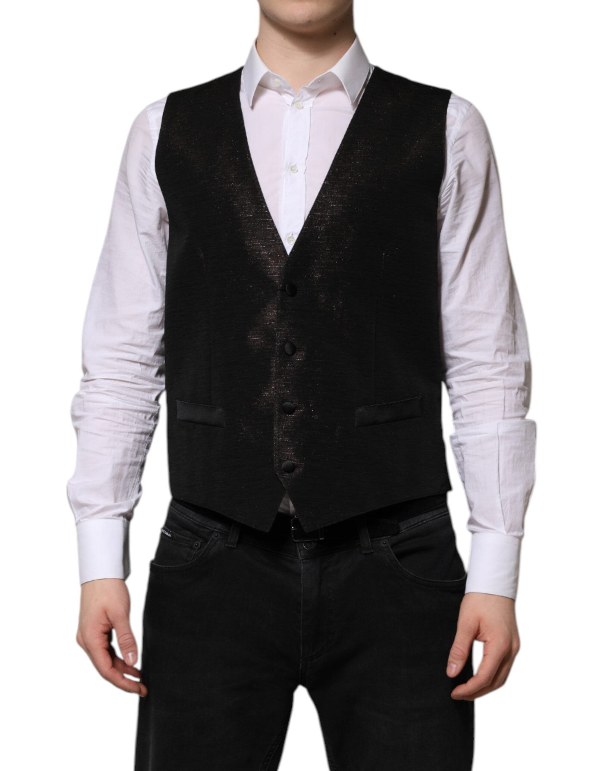 Gilet Dolce & Gabbana marron foncé