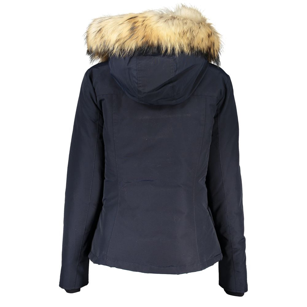 Veste Marque Longue bleue