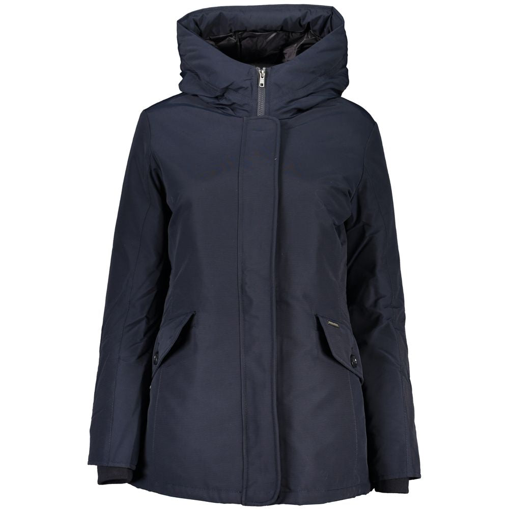 Veste Non spécifiée avec capuche bleue