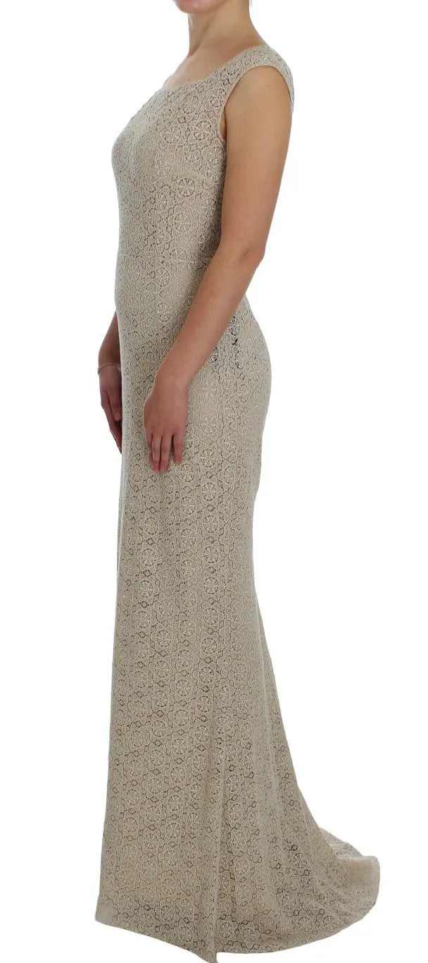 Robe Dolce & Gabbana Ricamo beige Dolce & Gabbana