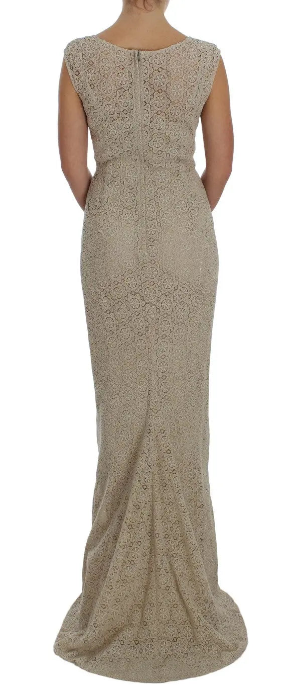 Robe Dolce & Gabbana Ricamo beige Dolce & Gabbana