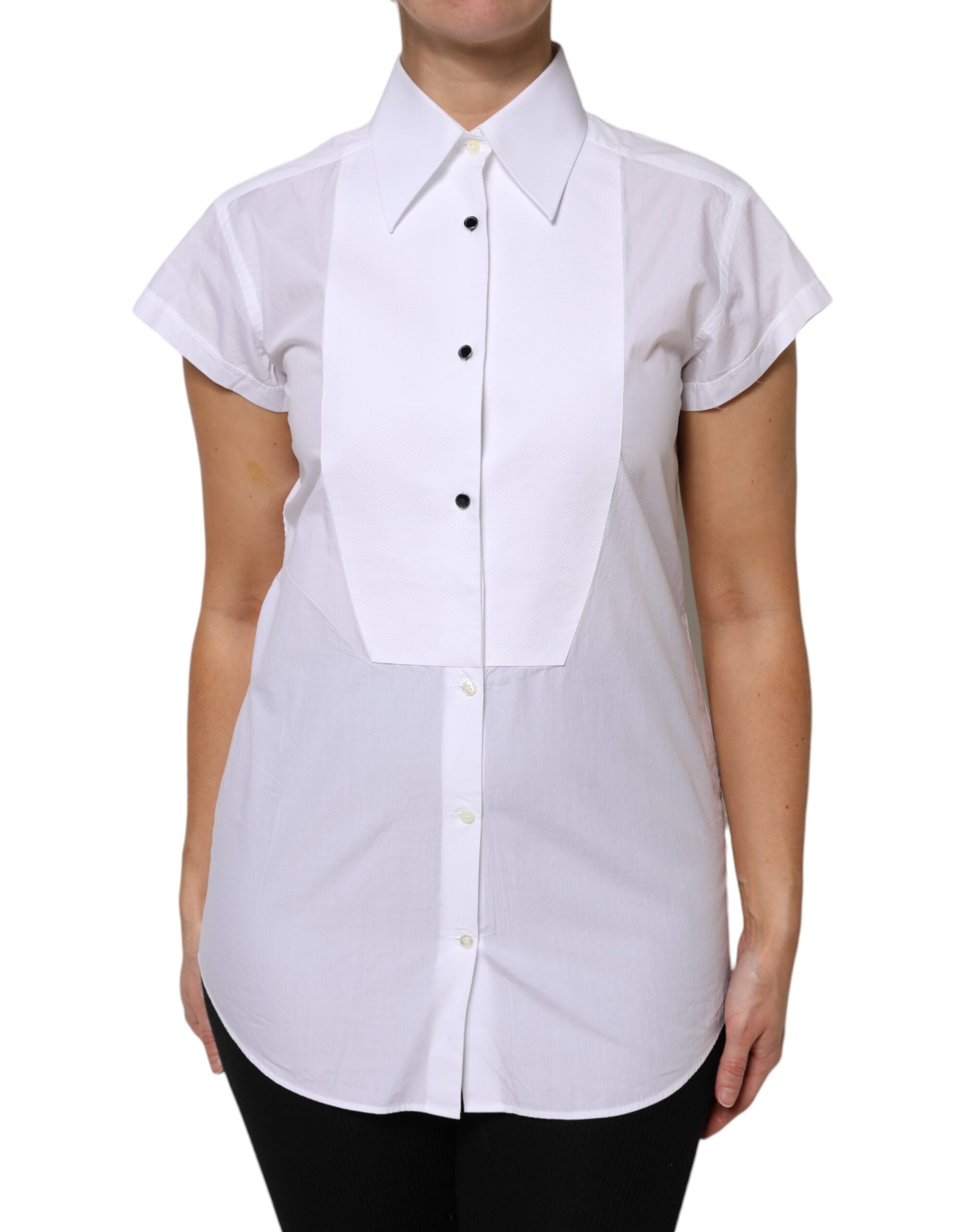 Polo Dolce & Gabbana blanc