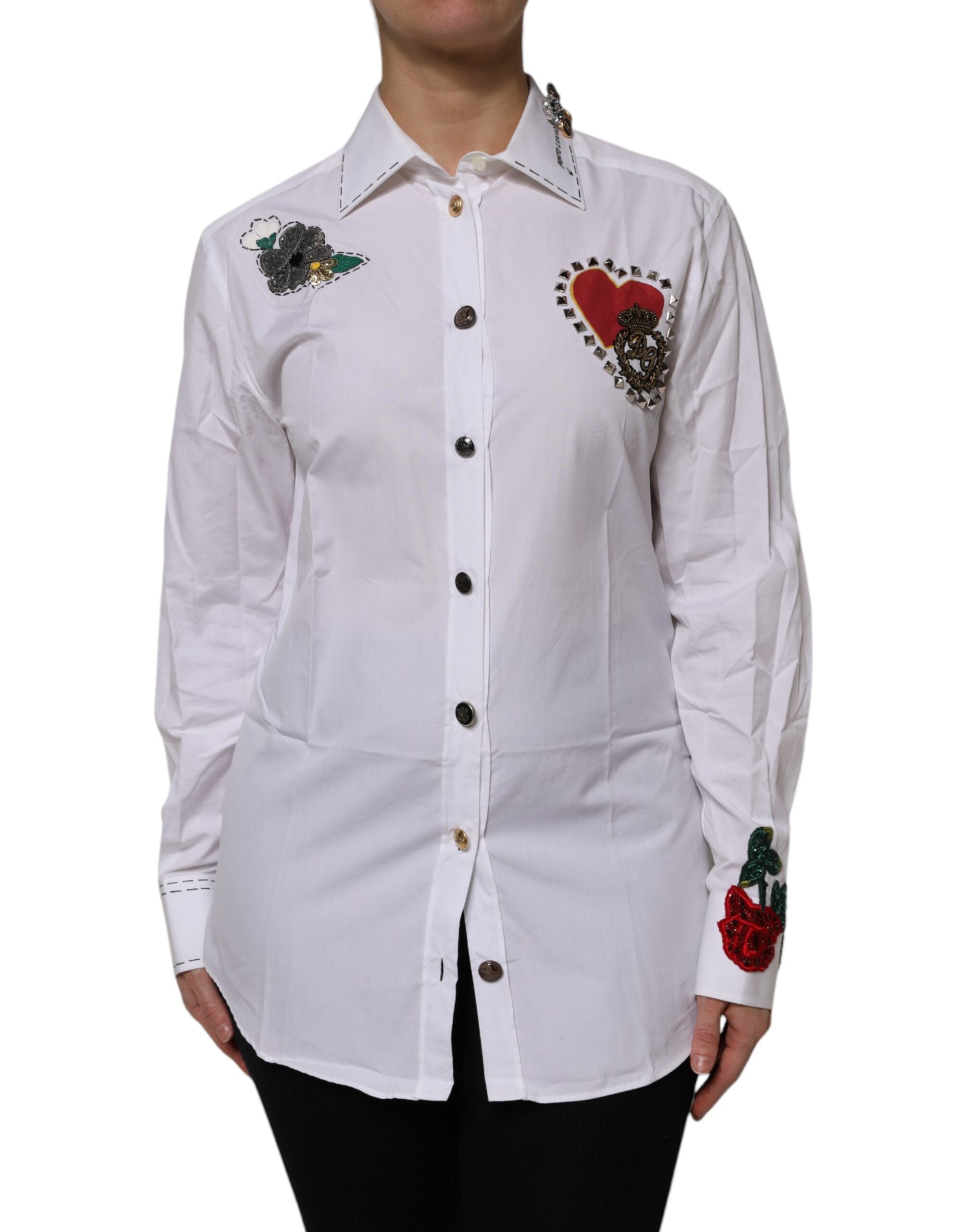Chemisier Dolce & Gabbana blanc