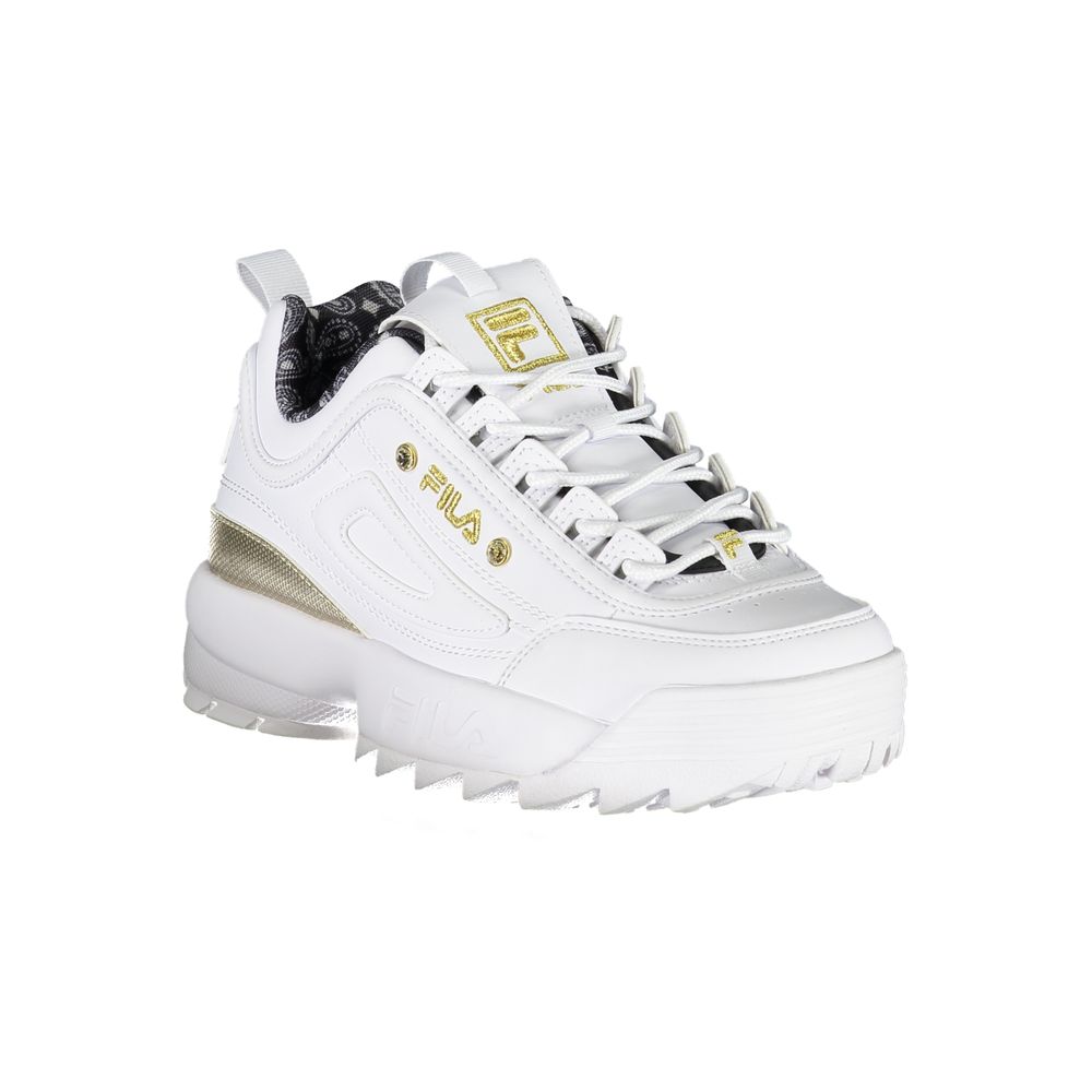 "Baskets Fila blanches"