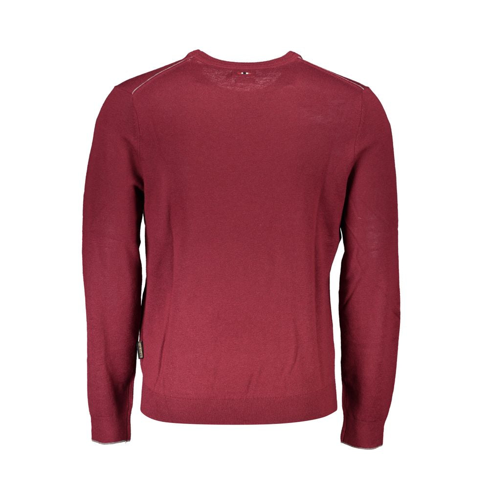 Pull Napapijri Rouge rouge