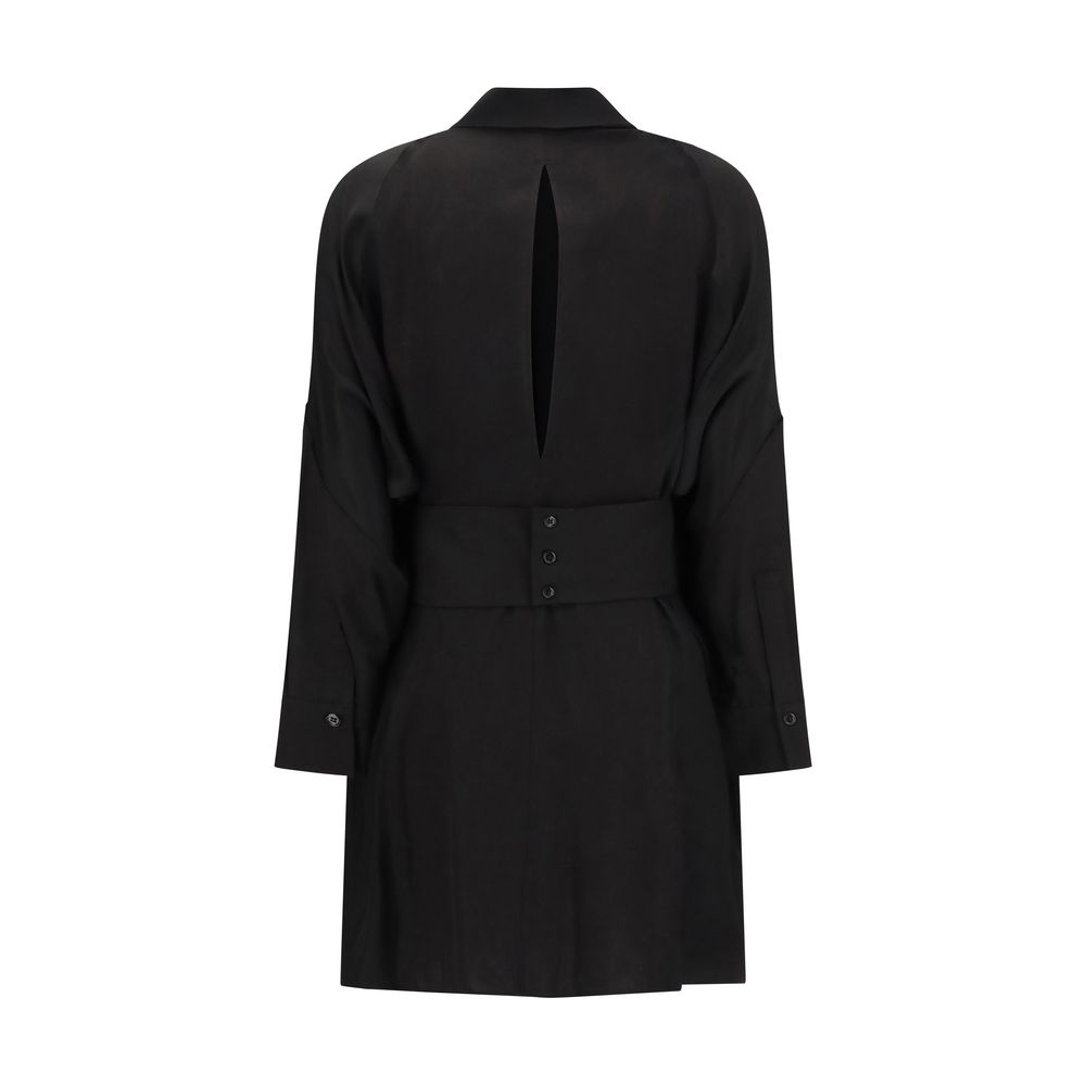 Robe chemisier Pinko rose
